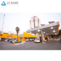 Outdoor waterproof customized design steel structure gas station canopy